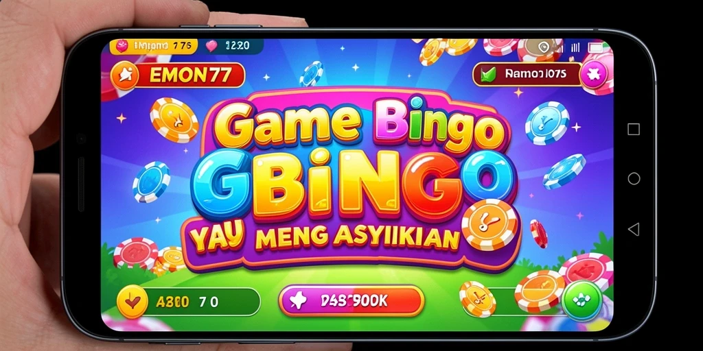 Tampilan gameplay seru di EMON77 yang penuh tantangan Bingo.