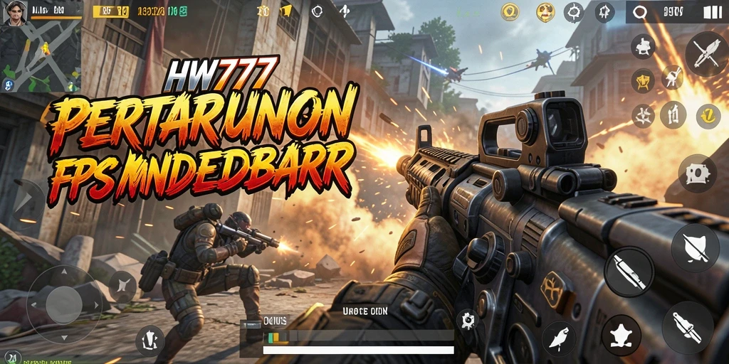 Tampilan mendebarkan dari pertempuran intens di HW777.