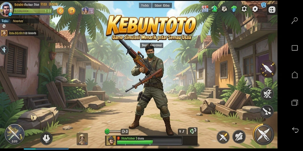 Gameplay menarik KEBUNTOTO menampilkan simulasi yang mendebarkan.