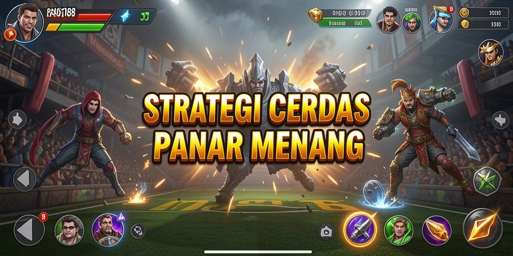 Tampilan gameplay seru dan menantang dari PAUS188