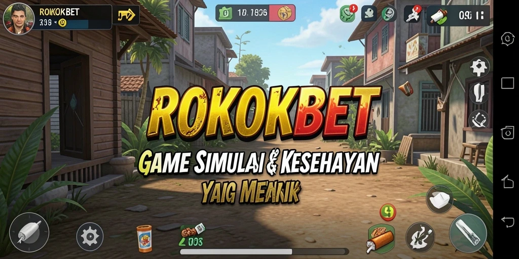 Tampilan gameplay ROKOKBET yang menarik dan interaktif.