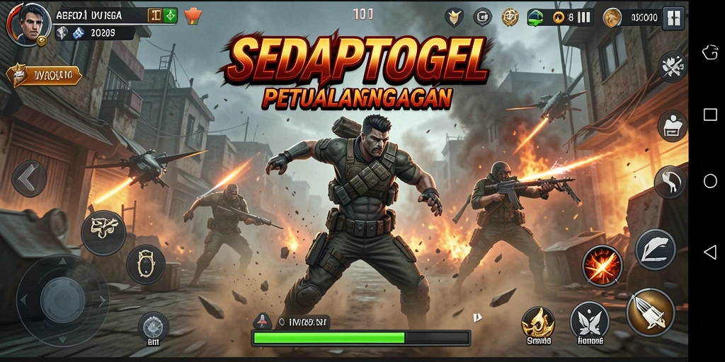 Tampilan gameplay SEDAPTOGEL yang penuh aksi dan tantangan.
