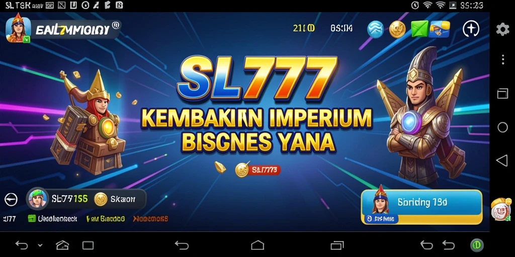 Screenshot utama SL777 menampilkan gameplay Tycoon yang mendebarkan.