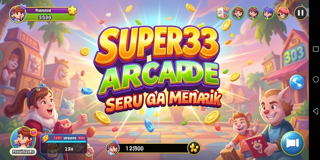 Tampilan gameplay menegangkan dan penuh aksi dari SUPER33.
